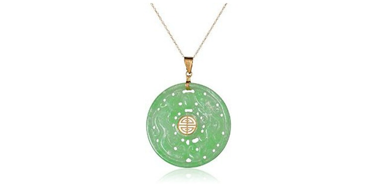 Jade Good Fortune Pendant Necklace
