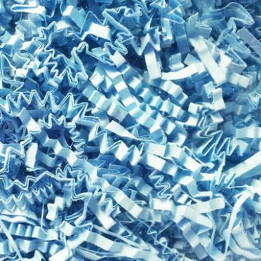 Light Blue Crinkle Paper